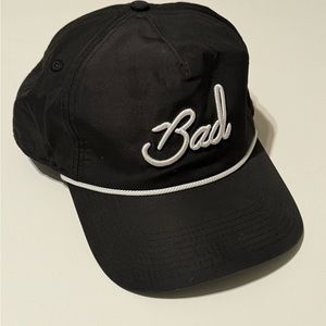 Bad Birdie Rope Snapback, Embroidered Golf Hat.